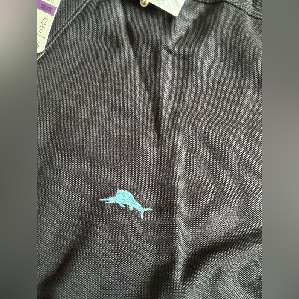 Poncho Vintage Vines Five O'Clock Long-Sleeve IslandZone® Polo - Picture 6 of 8